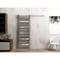 Sartodoors Sturdy Barn Door 24 x 84in, Nebraska Grey W/ Frosted Glass, SS 6.6FT Rail Hangers Heavy Set QUADRO4445BD-S-NEB-2484 - alternate 4